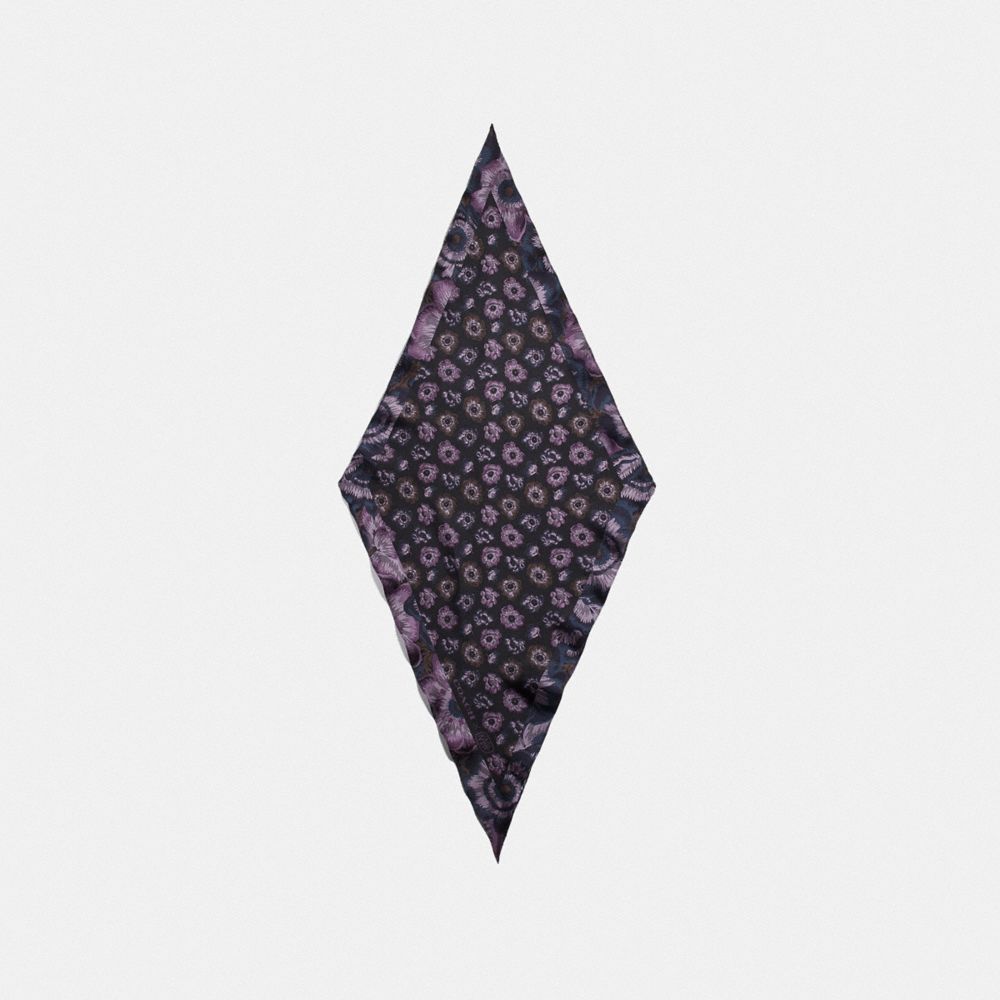 COACH® | Silk Diamond Scarf With Kaffe Fassett Print