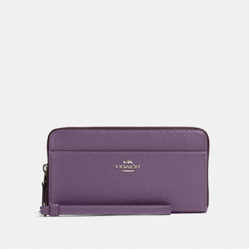 COACH Outlet Accordion Zip Wallet With Wristlet Strap