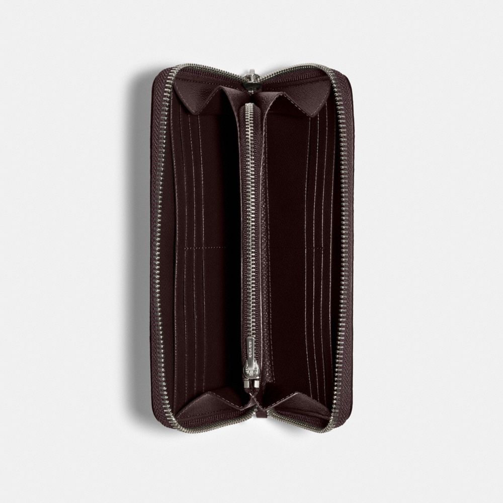 Online Outlet Center - 2,490 บาท ACCORDION ZIP WALLET (COACH F54007) QBPIN  Details Crossgrain leather 12 credit card slots Full-length bill  compartments Zip coin pocket Zip-around closure Outside open pocket 7 1/2 (