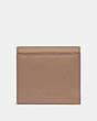 COACH®,TABBY SMALL WALLET,Pebbled Leather,Light Antique Nickel/Taupe,Back View