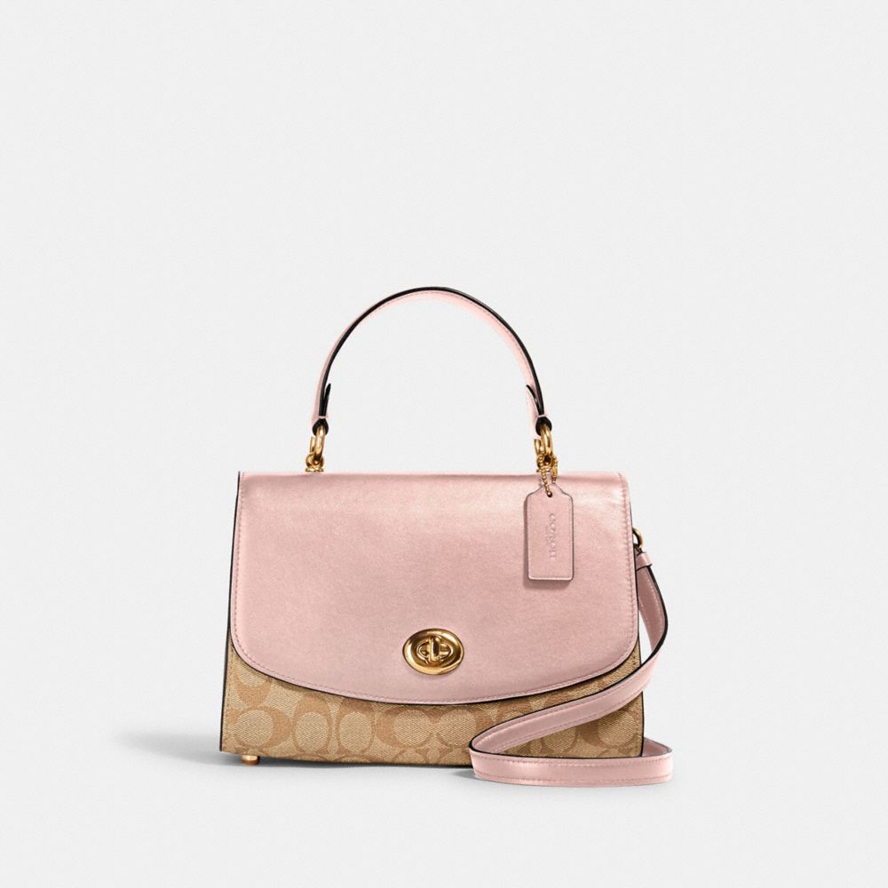 Coach tilly top handle bag sale