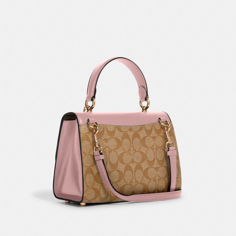 COACH® Outlet | Tilly Top Handle Satchel In Signature Canvas