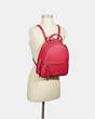 COACH®,JORDYN BACKPACK,Leather,Large,Office,Gold/Electric Pink,Alternate View