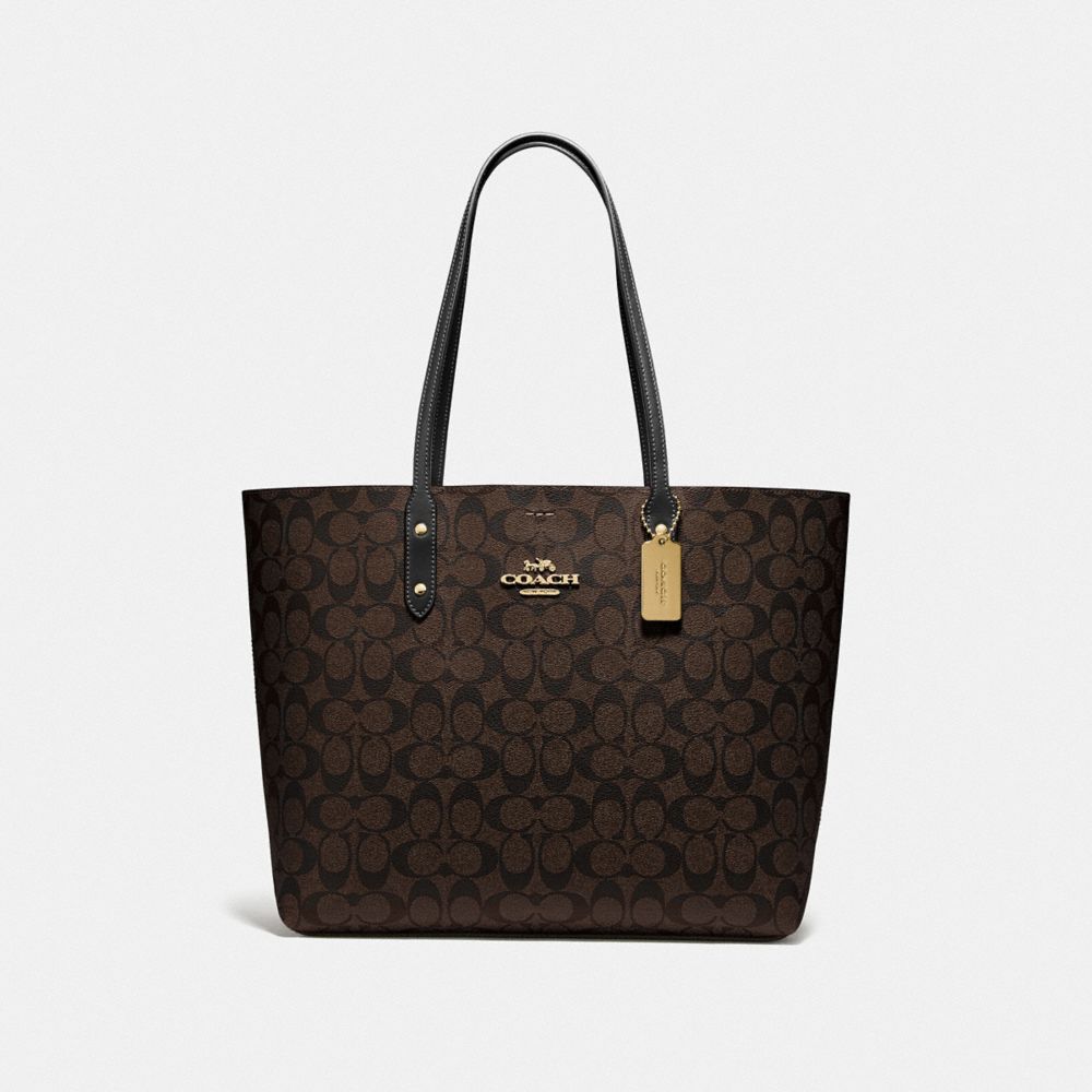 Coach outlet hot sale black tote