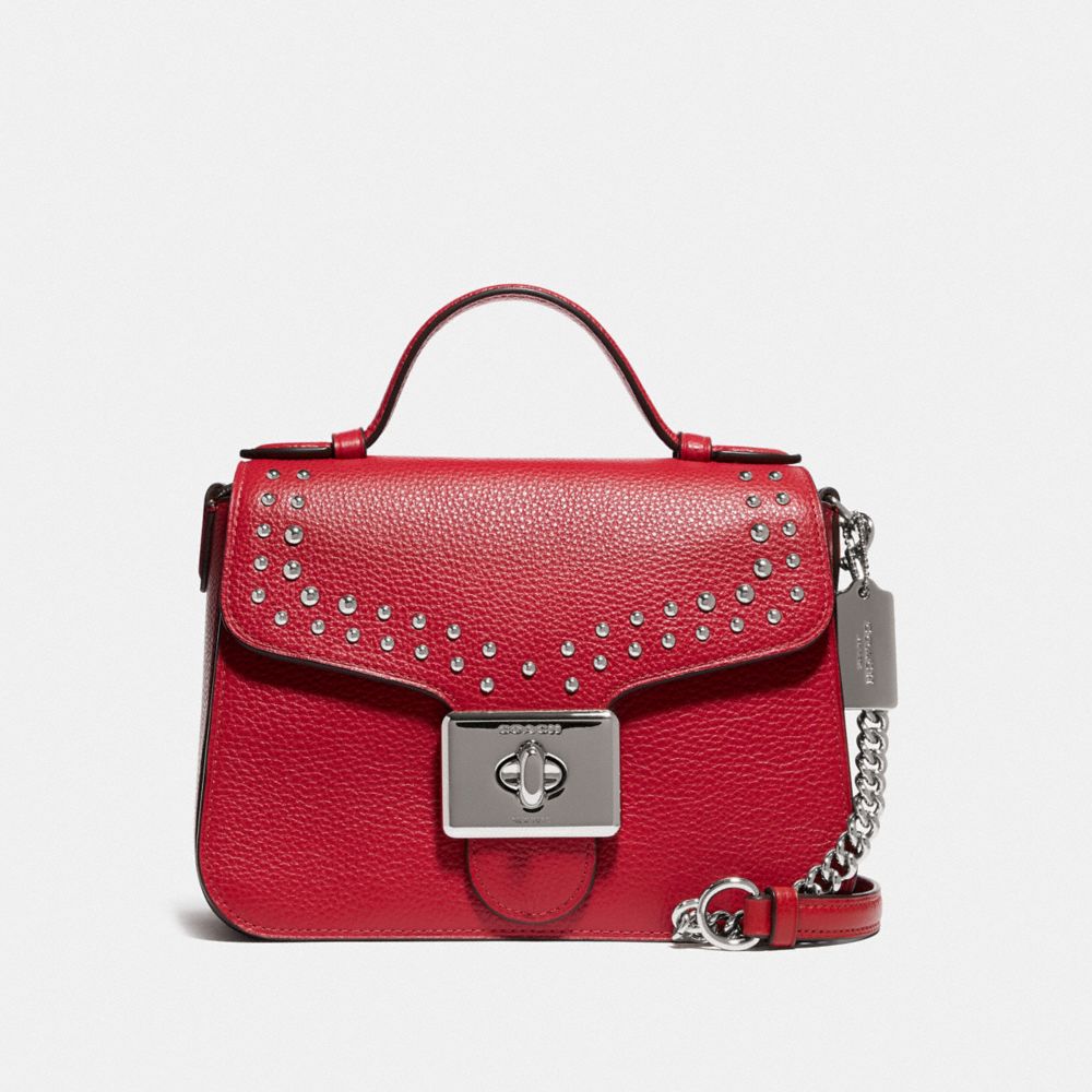 Cassidy Top Handle Crossbody With Rivets