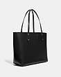 COACH®,CENTRAL TOTE 39,Smooth Leather,Large,Gold/Black,Angle View