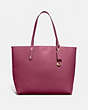 COACH®,CENTRAL TOTE 39,Smooth Leather,Large,Gold/Dusty Pink,Front View