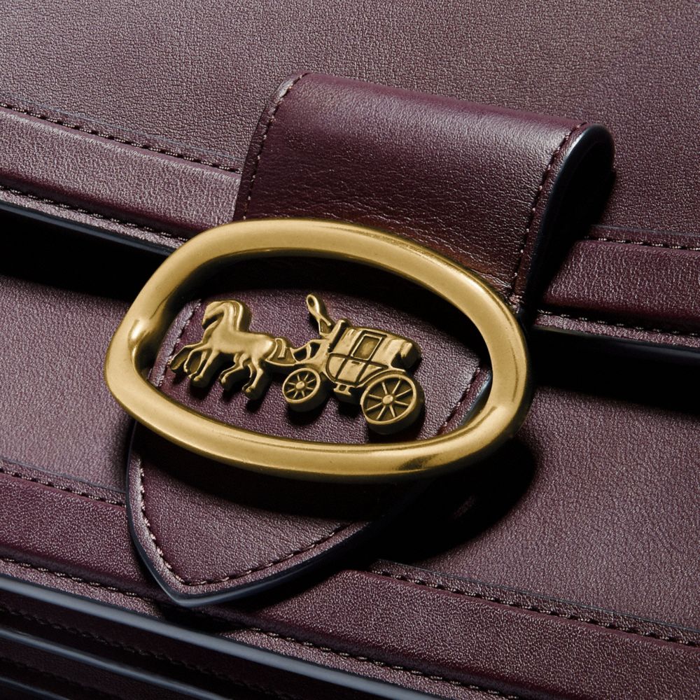 コーチライリー トップ ハンドル 22 シグネチャー シャンブレー即購入⭕️ COACH® | Riley Top Handle 22 In Signature Chambray