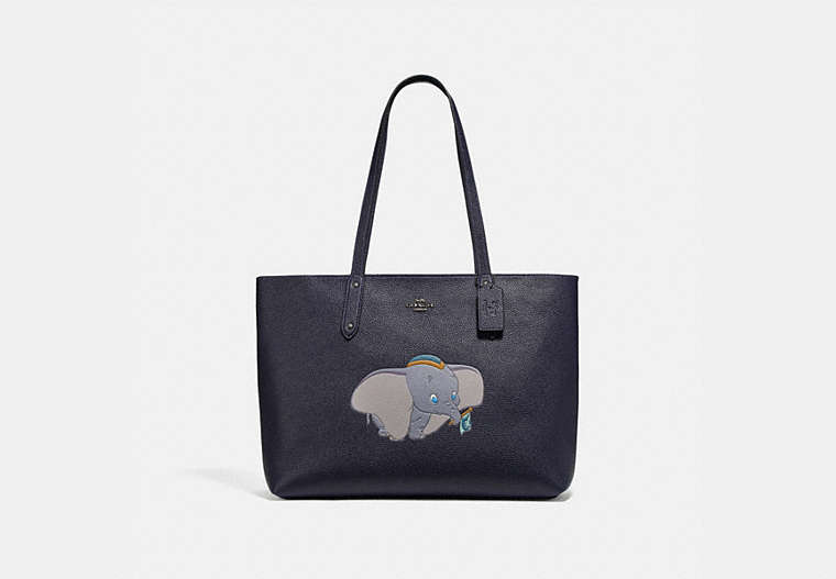 Disney X Coach Central Tote With Zip With Dumbo Motif