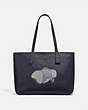 Disney X Coach Central Tote With Zip With Dumbo Motif