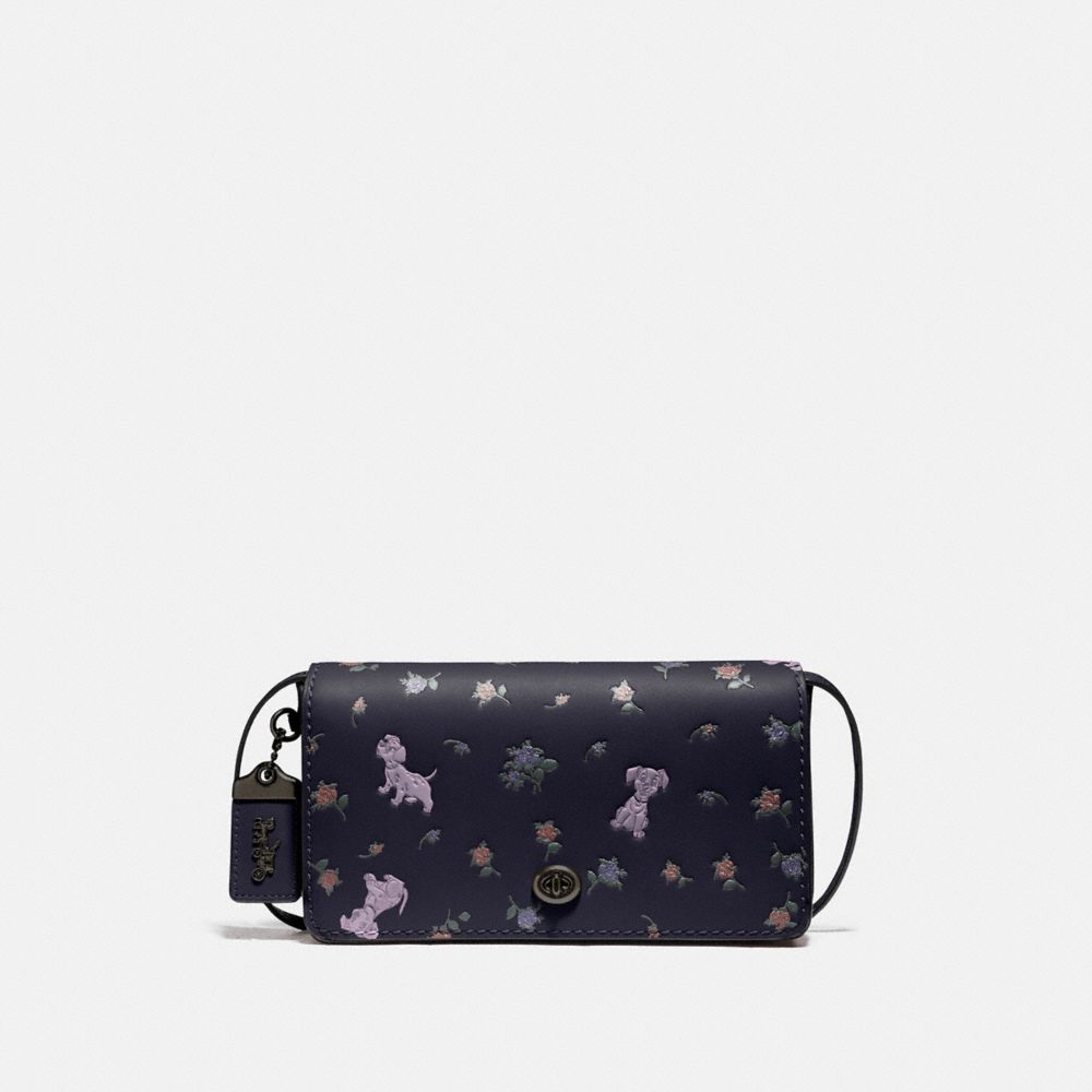 COACH® Outlet  Disney X Coach Jes Crossbody With Dalmatian Floral Print