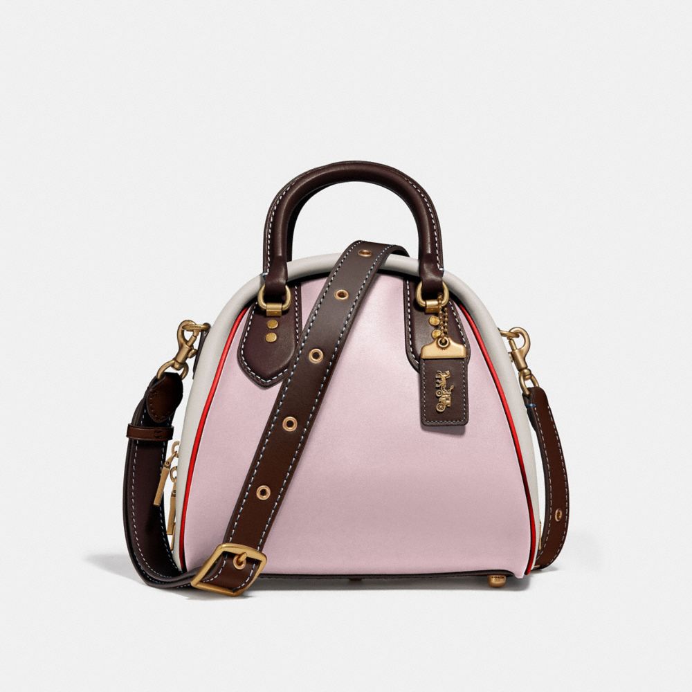 Colorblock satchel shop