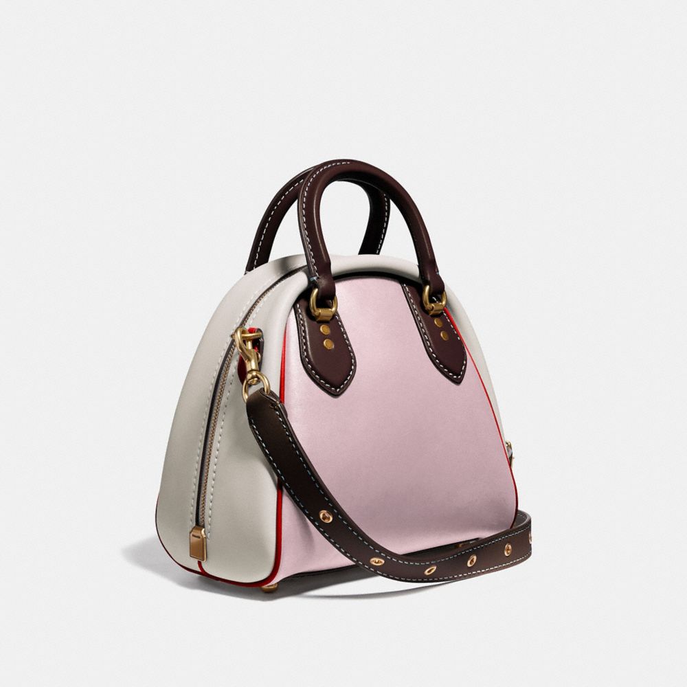 Coach bowling bag on sale satchel