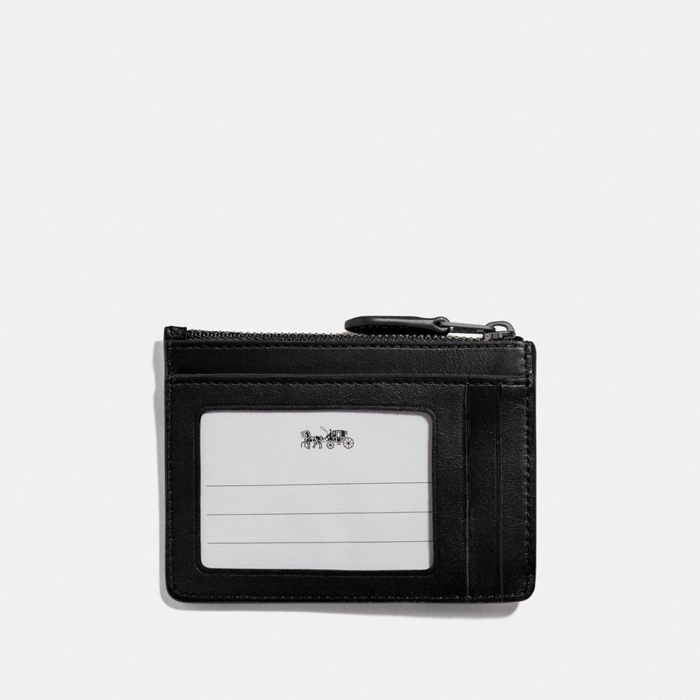 Mini Skinny Id Case With Vintage Rosebud Print