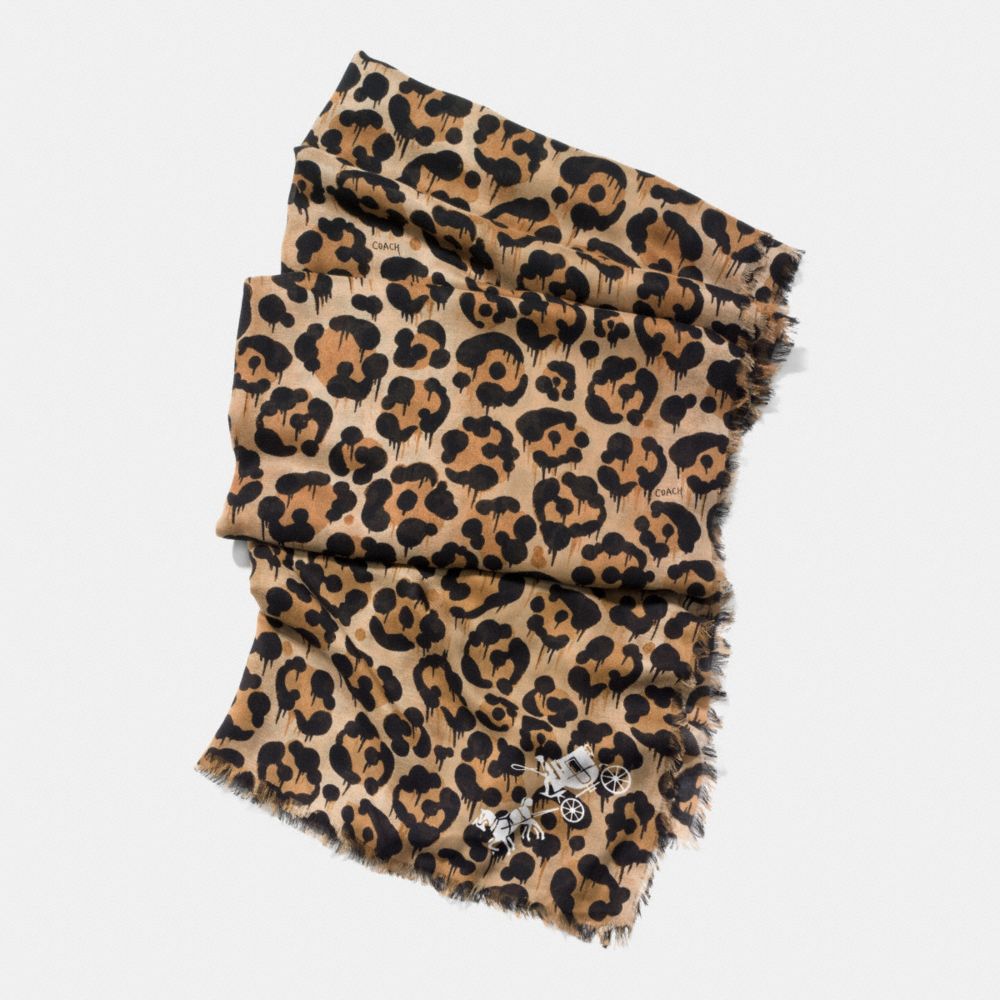 Camo Print Shawl