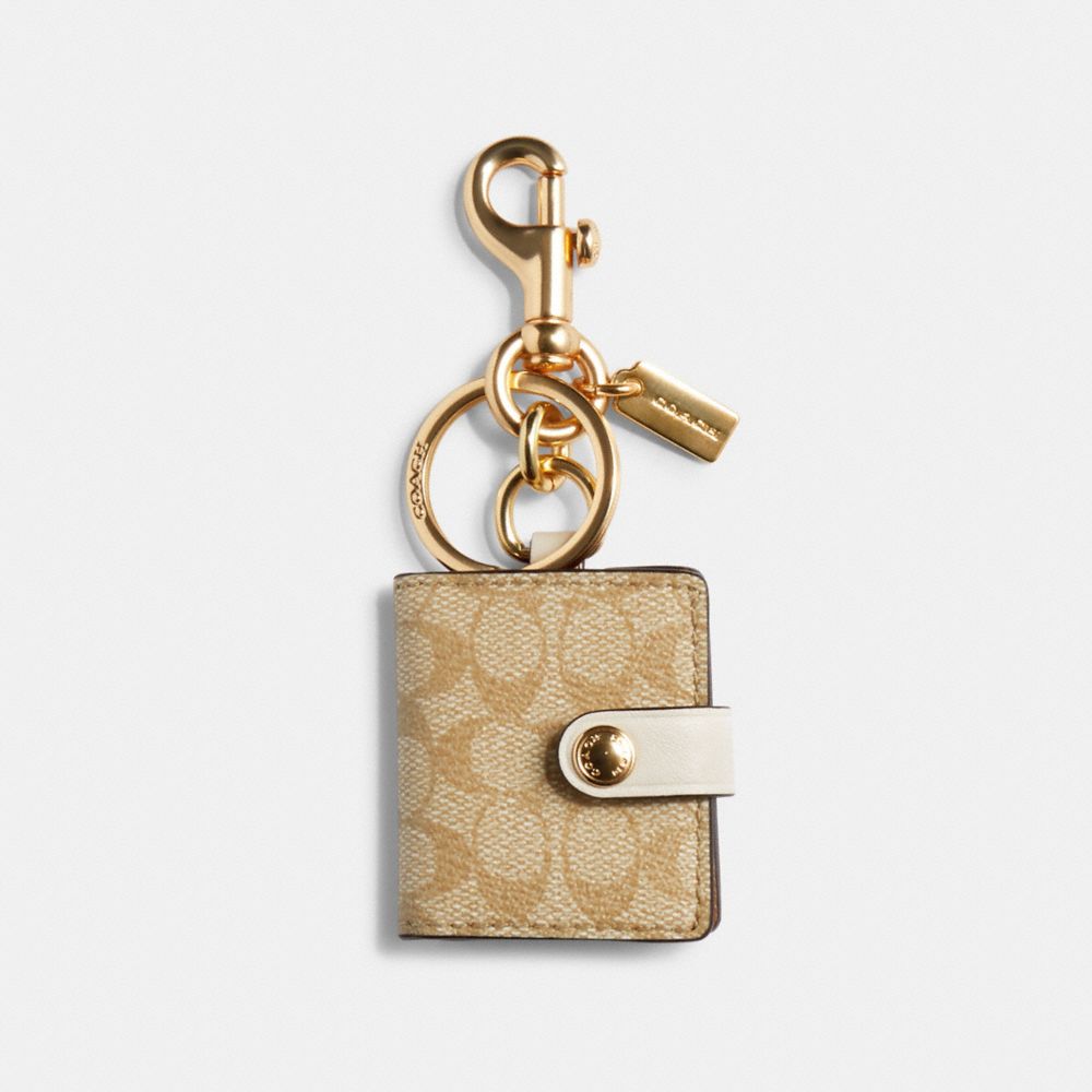 Coach picture sale frame bag charm