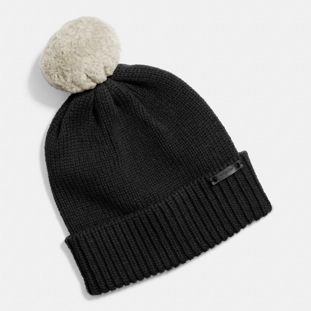 Sheepskin Pom Hat