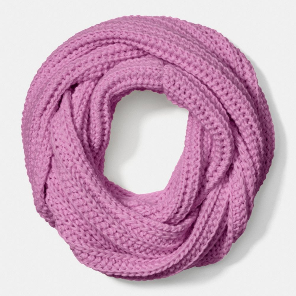 Solid Chunky Infinity Scarf