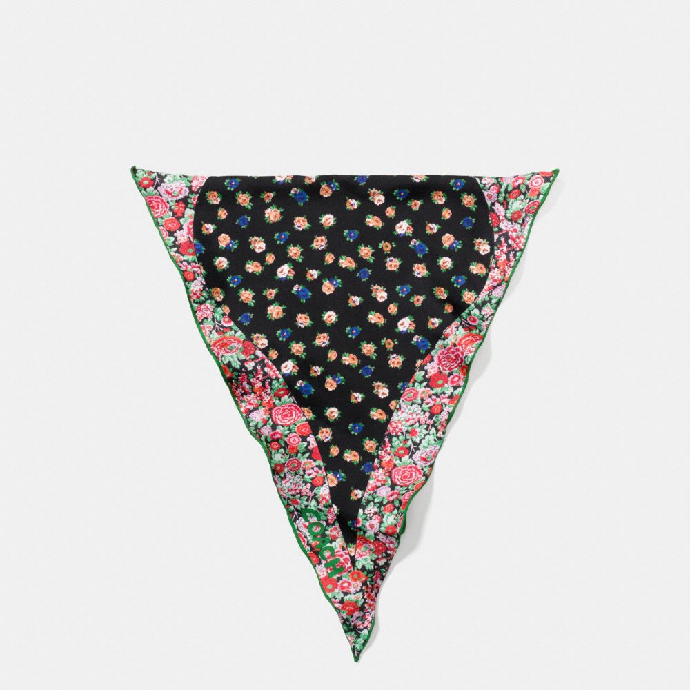 Wild Meadow Silk Twill Diamond Scarf