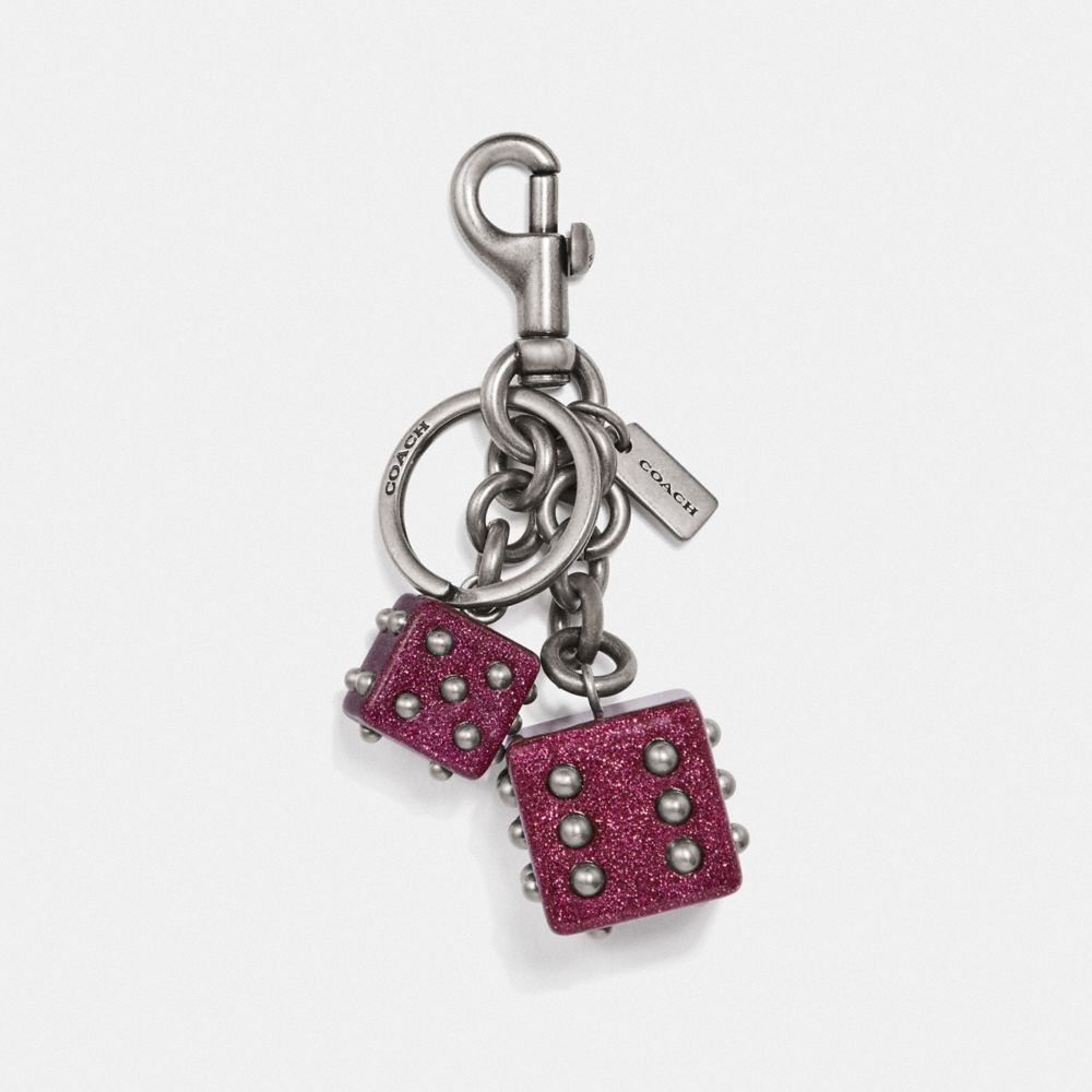 ◆Coach◆ Cluster Dice Back CCA04 B4T7J COACH® | Cluster Dice Bag Charm