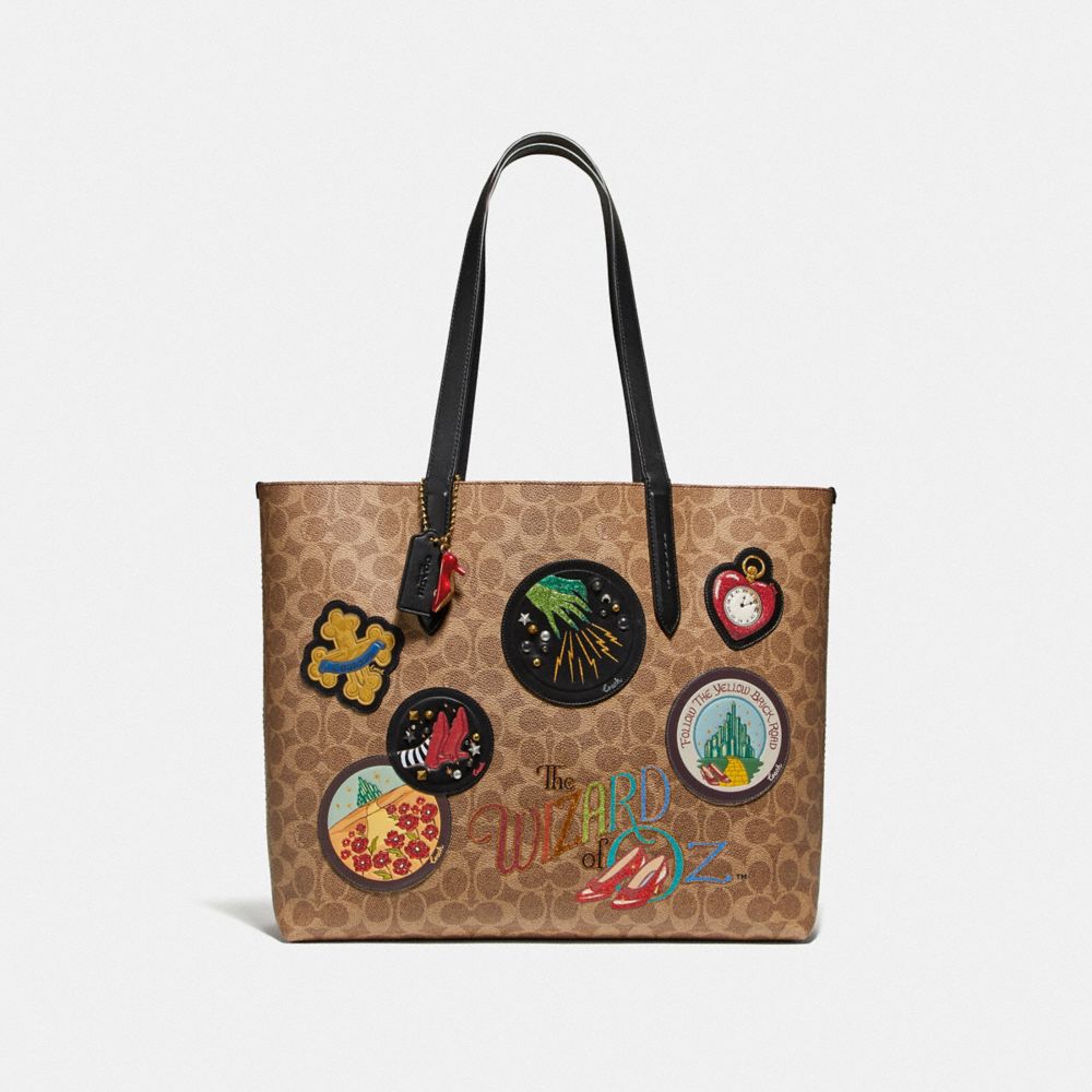 Wizard Of Oz Highline Tote In Signature Canvas With Patches