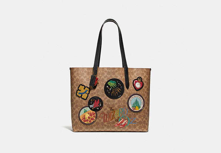 Wizard Of Oz Highline Tote In Signature Canvas With Patches