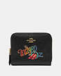 Wizard Of Oz Boxed Small Zip Around Wallet With Motif