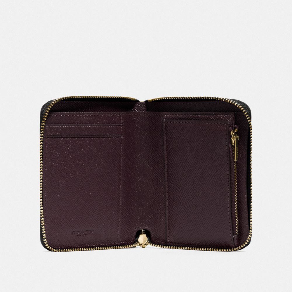 COACH®,Wizard Of Oz Boxed Small Zip Around Wallet With Motif,,Inside View,Top View