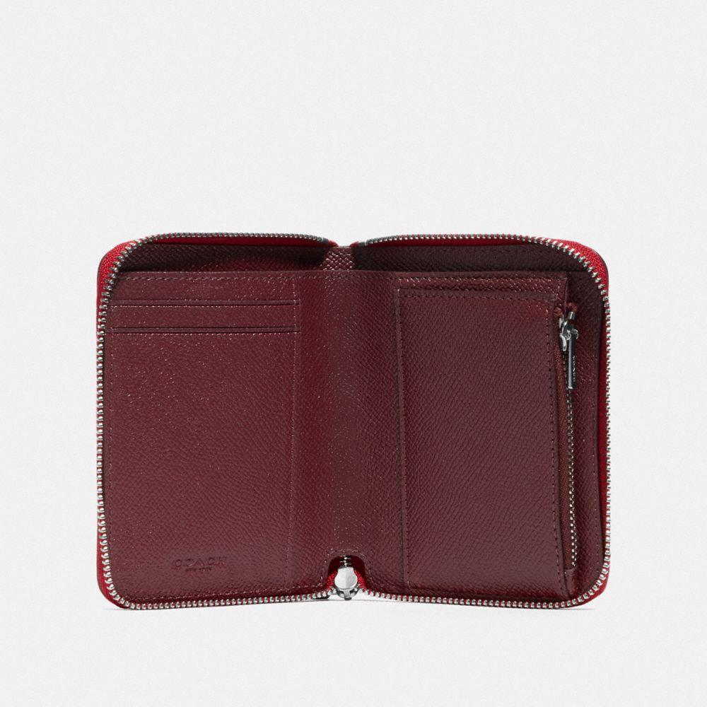 COACH®,Wizard Of Oz Boxed Small Zip Around Wallet With Motif,,Inside View,Top View