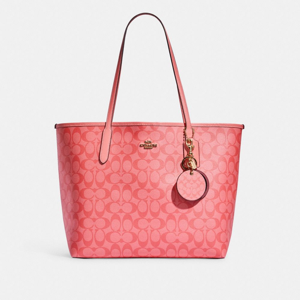 Coach candy tote new arrivals