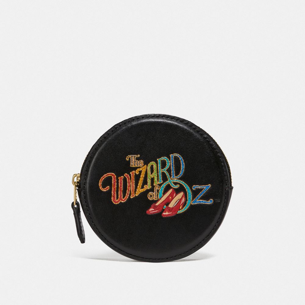 COACH®,Wizard Of Oz Boxed Coin Case With Motif,,Front View