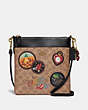 Wizard Of Oz Kitt Messenger Crossbody In Signature Canvas With Patches