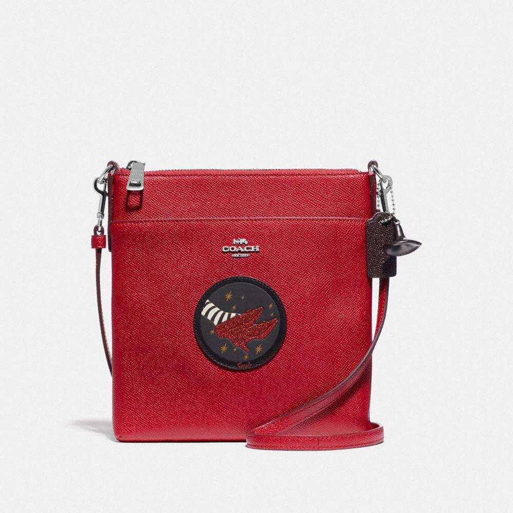 COACH®,Wizard Of Oz Kitt Messenger Crossbody Bag With Motif,,Front View