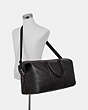 COACH®,TREKKER BAG 52,Pebbled Leather,X-Large,Travel,Gunmetal/Black,Alternate View