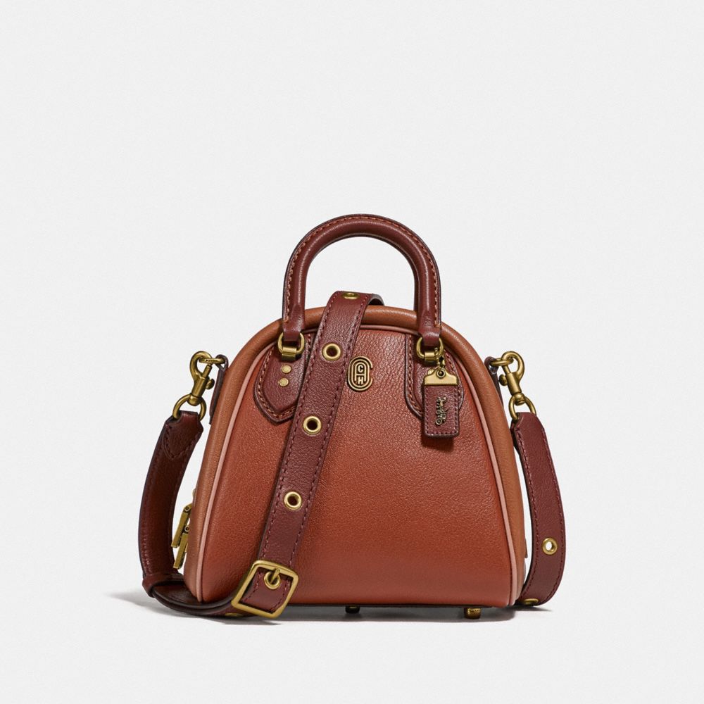 Coach store colorblock satchel