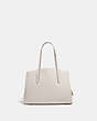 COACH®,CHARLIE CARRYALL 40,Leather,X-Large,Gold/Chalk,Back View