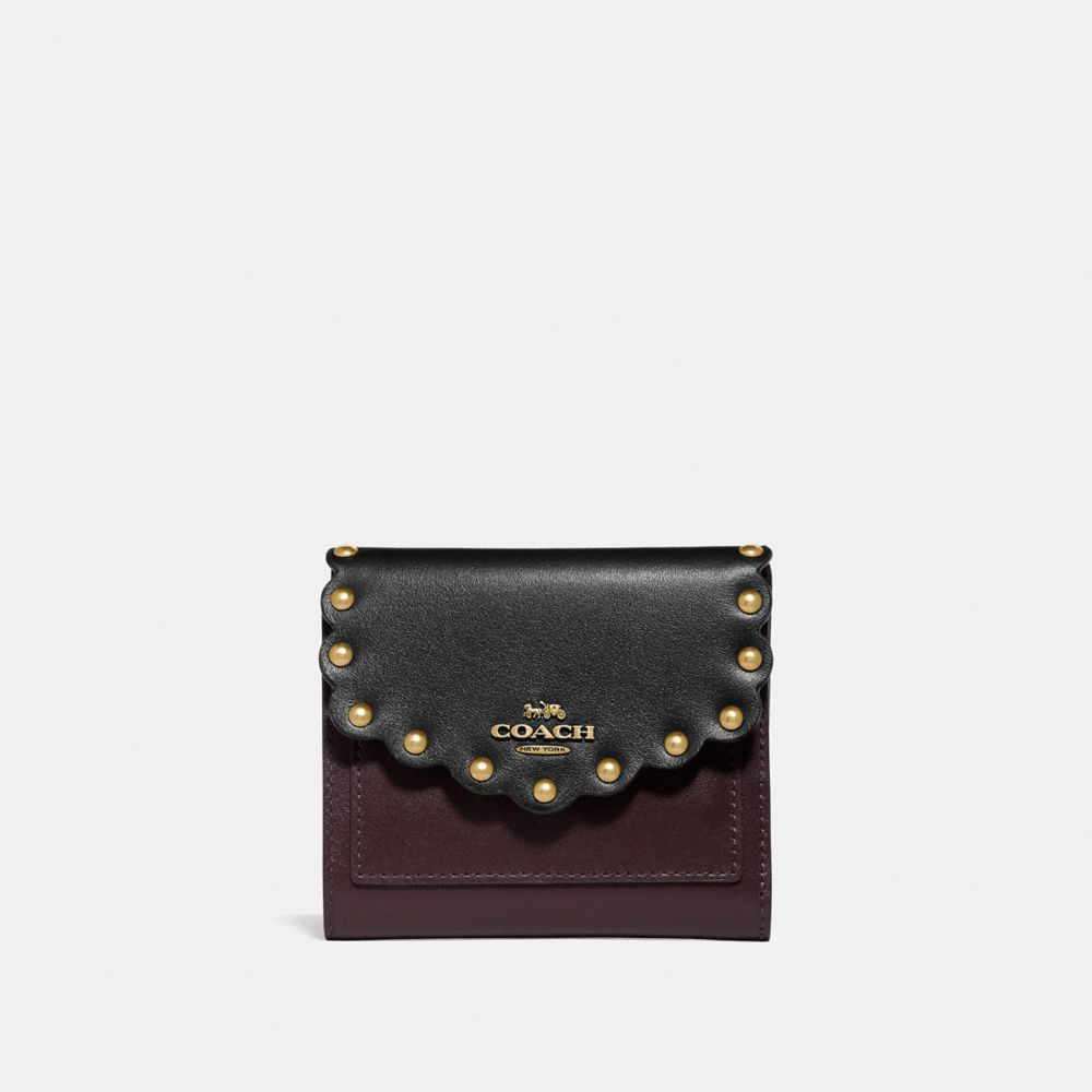 Coach rivet wallet sale