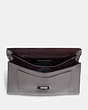 COACH®,TABBY TOP HANDLE,Leather,Pewter/Heather Grey,Inside View,Top View