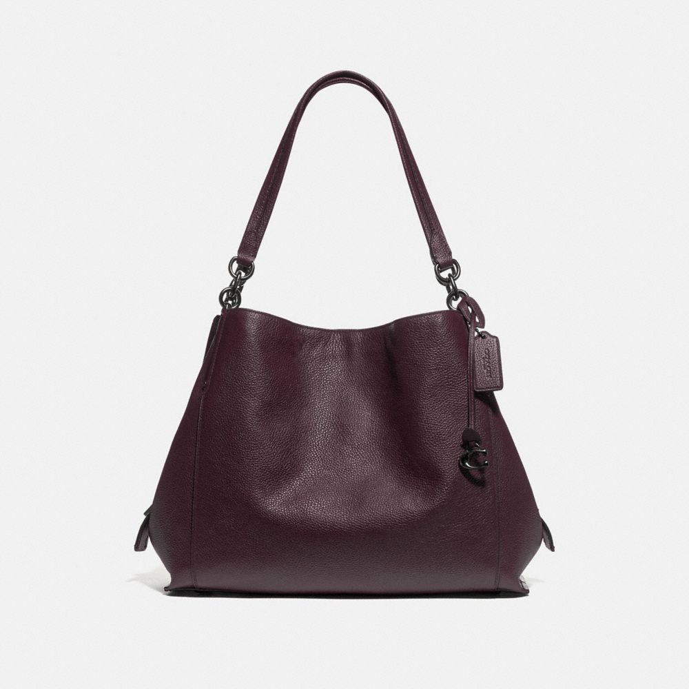 Coach edie 31 oxblood hot sale