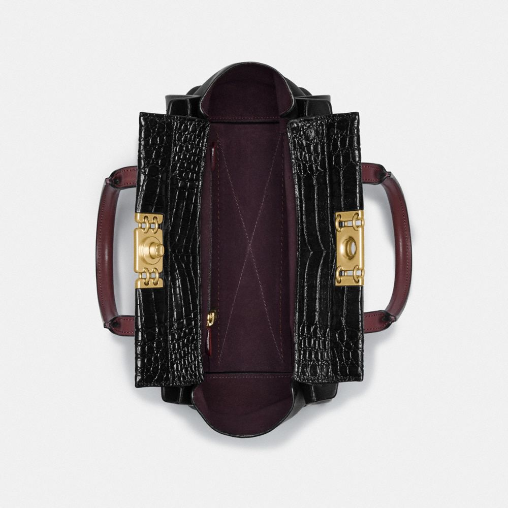 Troupe Carryall With Crocodile Detail