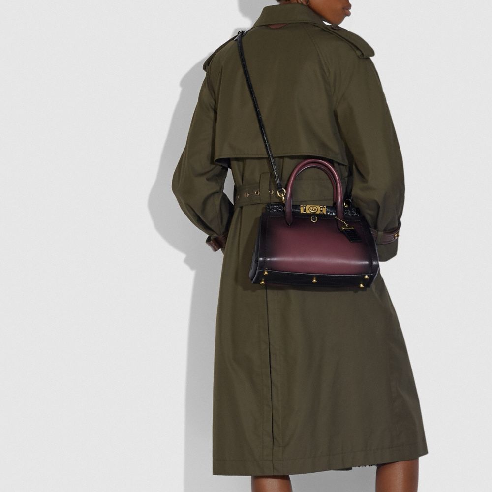 Troupe Carryall With Crocodile Detail