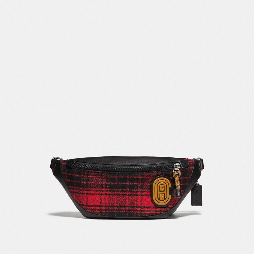 Coach red fanny pack sale