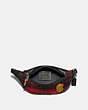 COACH®,RIVINGTON BELT BAG WITH COACH PATCH,wool,Small,LH/Red/Black,Inside View,Top View