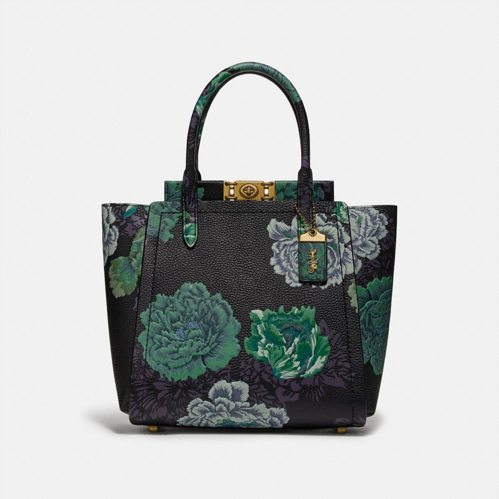 Coach kaffe fassett tote sale