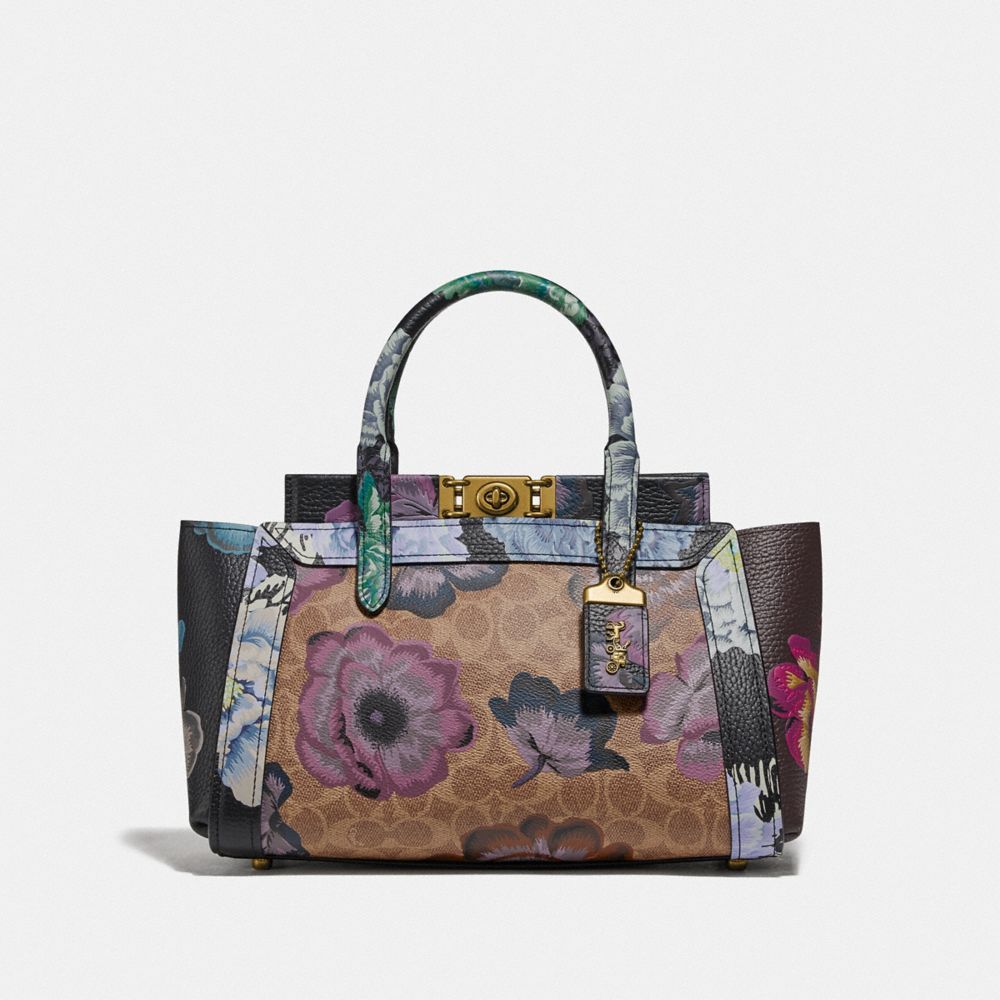 COACH GB Troupe Carryall With Kaffe Fassett Print