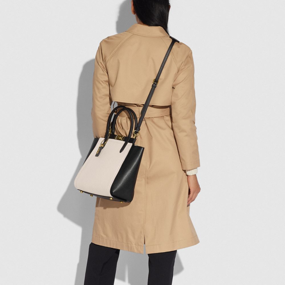 COACH®,Troupe Tote In Colorblock,,Detail View