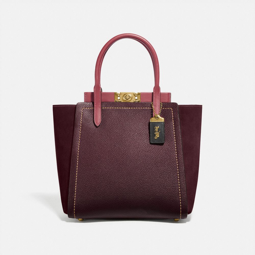 Troupe tote 2025 16 in colorblock