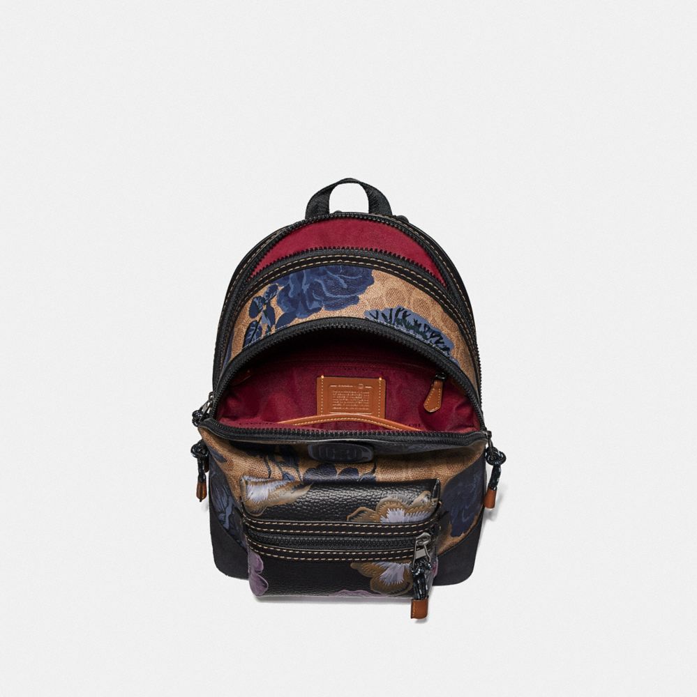 Academy Backpack 23 In Signature Canvas With Kaffe Fassett Print