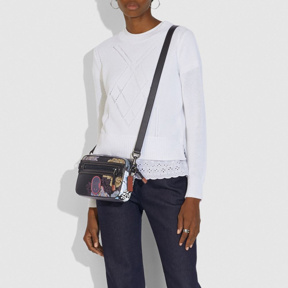 Academy Crossbody With Kaffe Fassett Print