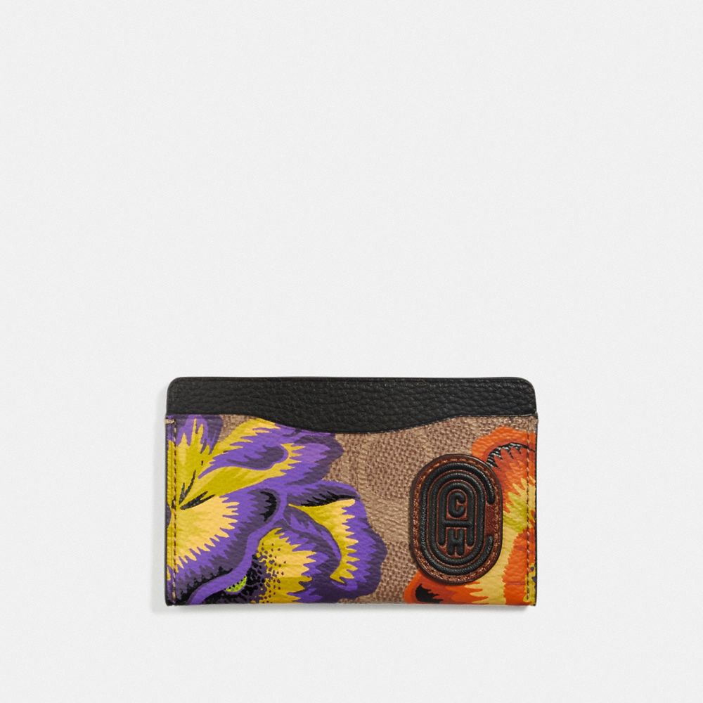 Coach kaffe fassett wallet sale